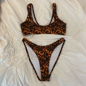 tortoise shell missguided bikini